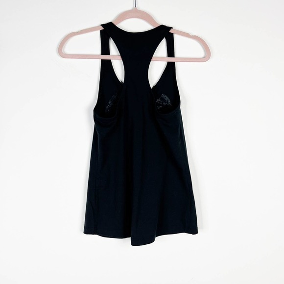 Bundle two black tank tops rainbow skeleton Size small - Picture 2 of 6